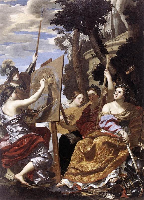 Simon Vouet Allegory of Peace oil painting picture